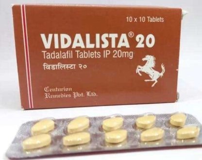 印度犀利士Vidalista治療勃起功能障礙陽痿|藥效長達36小時20mg/10顆 1