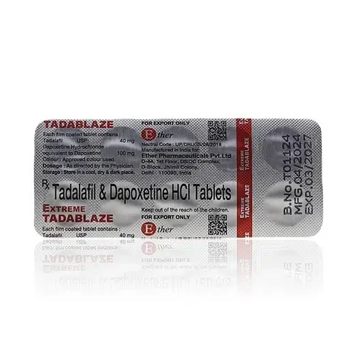 【印度超級雙效犀利士】Extreme Tadablaze 雙效紅鑽(紅魔)10粒裝 3