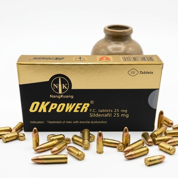 美好挺®膜衣錠 OKPOWER 25mg 南光低劑量威而鋼學名藥 10錠/盒 2